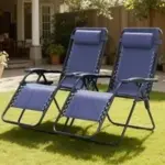 Lacoo Zero Gravity Chair – Adjustable Outdoor Reclining Chair for $59.99