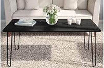 Lavish Home Small Space Coffee Table with Hairpin Legs for $39.99
