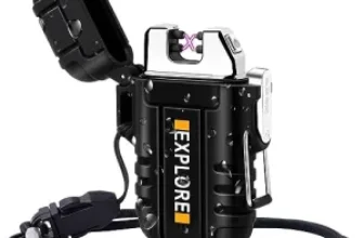 LcFun Dual Arc Windproof Rechargeable Electric Lighter for $8.25