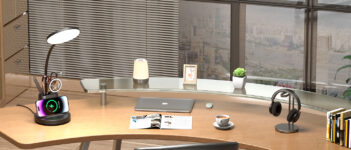 LED Desk Lamp with Wireless Charger Now Only $14.49