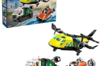 LEGO City Mix & Match Airplane, Service Truck & Hovercraft Building Set for $60