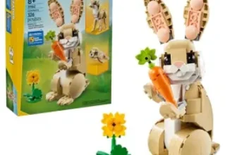 LEGO Creator 3-in-1 Cute Bunny Toy for $17