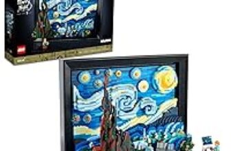 LEGO Ideas Vincent Van Gogh The Starry Night 21333 Building Set for $136.00