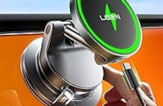 Lisen 15W MagSafe Car Mount Charger for $14.99