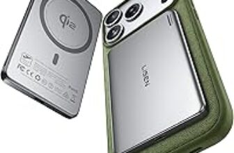 Lisen 5000mAh Qi2 15W Wireless Charging MagSafe Power Bank for $16.99