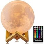LOGROTATE 4.8-Inch 16-Color LED Moon Night Light for Kids – $6.79 ($19.99 Original)