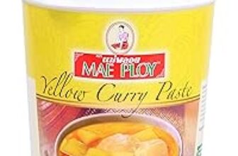 Mae Ploy Thai Yellow Curry Paste 14oz Tub for $3.69