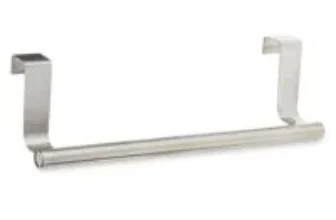 Mainstays 9-Inch Stainless Steel Over The Cabinet Towel Holder for $4.70