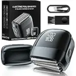 Malegebaz 5-Blade Wet/Dry USB-C Rechargeable Electric Foil Shaver for $18.99