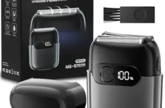 MALEGEBAZ Electric Foil Shaver with 3D Floating Blades for $13