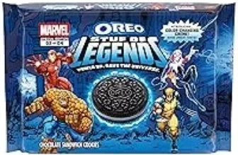 Marvel Oreo Stuf Of Legends Chocolate Sandwich Cookies 10.68oz for $2.53