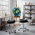 Maxdot Ergonomic Saddle Stool Chair – Now $43.99