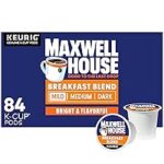 Maxwell House Breakfast Blend Mild Roast K-Cup Coffee Pods – 84 Count for $37.98
