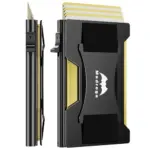 Medrega Men’s Smart Metal Pop Up Wallet with Cash Strap for $5.99