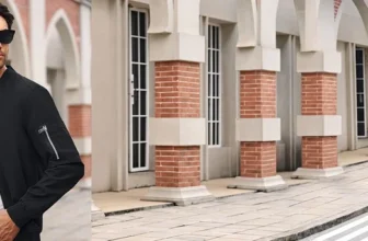 Men’s Lightweight Windbreaker Bomber Jacket with 5 Pockets for $19.99