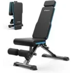 Merach Adjustable Weight Bench with 990lbs Capacity for $59.99