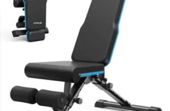 MERACH Foldable Adjustable Weight Bench Now $60 with Free Shipping