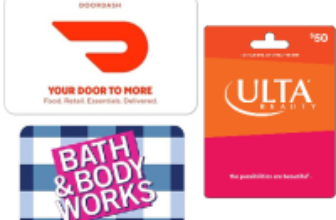 Spring Sale: Up to 20% Off Select Merchant Gift Cards – H&M, Cinemark, and More $42.50