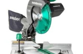 Metabo HPT C10FCG2M 10″ 15A Single Bevel Compound Miter Saw for $94