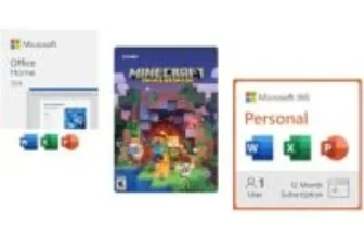 Spring Software Sale: Microsoft Office Home 2024 for $100, Minecraft for $25 $25.00