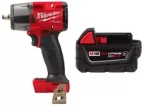 Milwaukee M18 FUEL GEN-2 18V 3/8 in. Impact Wrench with 5.0 Ah Battery for $270