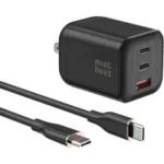 Minthouz 3-Port 67W GaN Charger with Type-C & USB-A for $11.99
