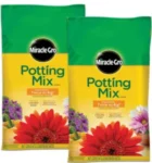 Miracle-Gro Potting Mix 2-Pack (8qt each) for $9.19