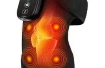 MoAcey 3-in-1 Adjustable Heated Knee Massager for $32
