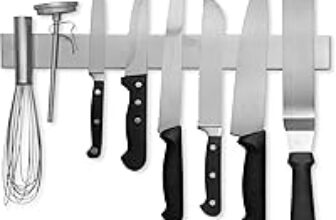 Modern Innovations 16-Inch Stainless Steel Magnetic Knife Bar for $15.99