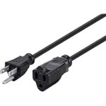 Monoprice 6ft 16AWG Power Extension Cord Cable for $4.65