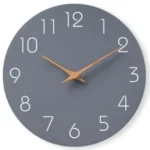 Mosewa 8″ Silent Non-Ticking Analog Wall Clock for $4.99