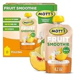 8-Pack Mott’s Fruit Smoothies Vanilla Peach Pouches for $5.43