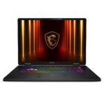 MSI Crosshair 18 HX AI Gaming Laptop – 18″ QHD+ 240Hz, Intel Ultra 9 275HX, RTX 5070 – Now $1,299 $1299