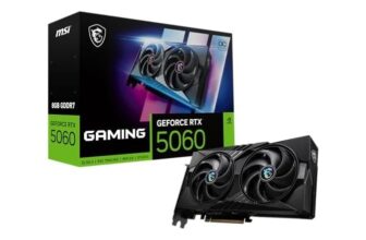 MSI GeForce RTX 5060 Gaming OC Graphics Card for $319.99