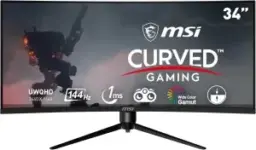 MSI Optix MAG342CQR 34″ Curved Gaming Monitor for $174