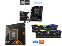 MSI PRO B850-S WIFI6E Motherboard Bundle with Ryzen 5 9600X and 16GB DDR5 RAM for $433