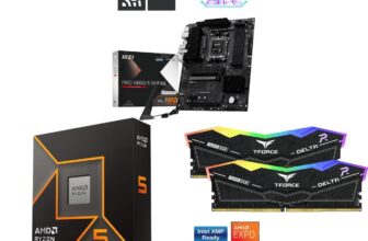 MSI PRO B850-S WIFI6E Motherboard Bundle with Ryzen 5 9600X and 16GB DDR5 RAM for $433