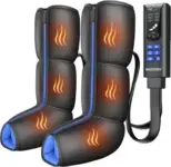 Musugy Heated Air Compression Foot & Calf Massager Now $55