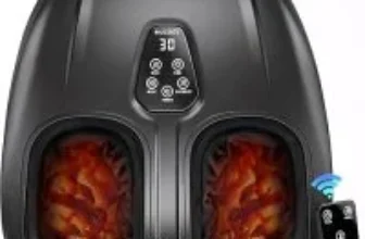 Musugy Shiatsu Deep Kneading Heated Foot Massager for $49.49 $49.99