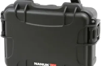 Nanuk 904 Waterproof Hard Case with Two Triple Action Latches for $31