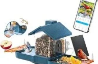 Navfs Bird Feeder and Bath with 2K HD Camera for $39.99