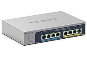 NETGEAR 8-Port Ultra60 PoE Multi-Gigabit Ethernet Smart Switch for $269.99