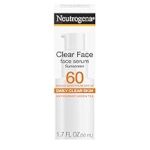 Neutrogena Clear Face Serum Sunscreen SPF 60+ with Green Tea, 1.7oz – $7.44