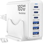 Newdarren 165W GaN 6-Port USB Fast Charger for $14.94