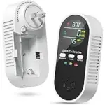 NICGOL 5-in-1 Gas and Carbon Monoxide Detector for $31.22