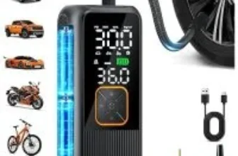 Nikacos T05 Cordless Tire Inflator Now $15.99 – 68% Off