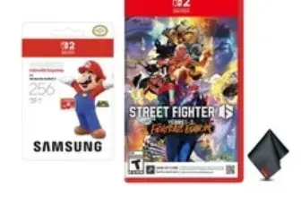 Nintendo Street Fighter 6 Year 1-2 Fighters Edition Bundle for Switch 2 – Now $154.95