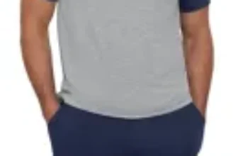 NITAGUT Men’s Pajama Set (Shirt & Shorts) Now $9.90