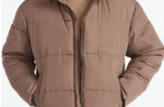 No Boundaries Men’s Puffer Jacket Now Only $14