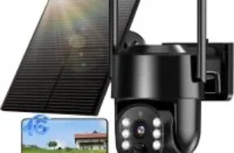 Noaheye 4G LTE Cellular Solar Security Camera $19.99 ($20 Off)
